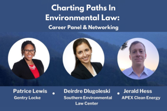 Charting Paths in Environmental Law Career Panelist Headshots