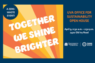 Together We Shine Bright Graphic Solar Open House