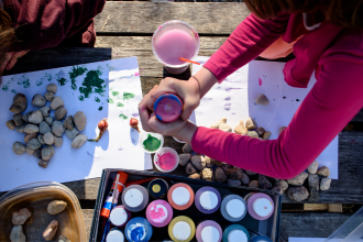 painting rocks