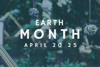 earth month 2025 graphic