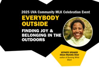 Everybody Outside: Finding Joy & Belonging in the Outdoors with Alison Desir, author of Running While Black (including a headshot of her smiling)