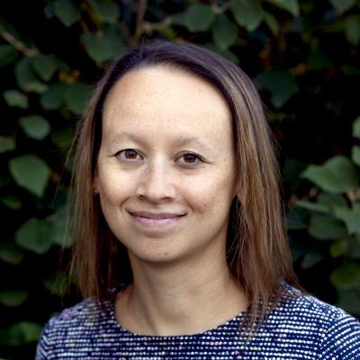 Headshot photo of Andrea Trimble smiling